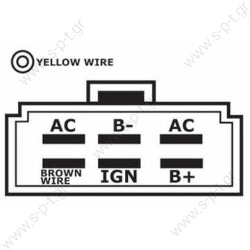 GP9906   ΜΑΝΙΑΤΟ  KUBOTA 12V 14A      Kokusan Denki GP9906   ΜΑΝΙΑΤΟ  KUBOTA 12V 14A       Magneto - Kokusan Denki style 12 volt  Permanent Magnet Alternator  Main plug is Oval "I-R-L"  Isuzu 8972268403 Kokusan Denki GP9906    - 