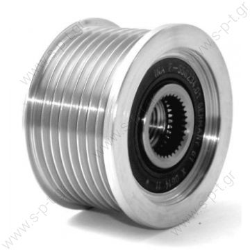 535009910   INA ΤΡΟΧΑΛΙΑ ΔΥΝΑΜΟ  PORSCHE  911, BOXTER    26361 INA  Pulley PVF8 PORSCHE @ 996 603 152 50 588074, VALEO - 