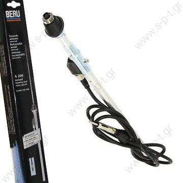 BERU 0460100200  BERU Κεραία     Aerial Antenna  BERU A200 Antenne Versenkantenne Teleskopantenne Manuell AUDI BMW PORSCHE VW - 