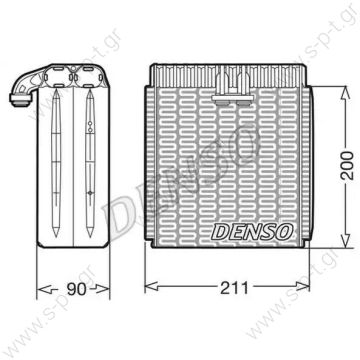 20205239.1  DEV12001   DENSO ΕΒΑΠΟΡΕΤΑ A/C IVECO       Iveco IVECO 42535777   IVECO DAILY TSP0525133  - 