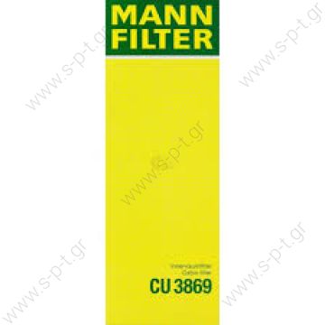 CF52   ΦΙΛΤΡΟ ΚΑΜΠΙΝΑΣ ΜΕRCEDES ACTROS     CU 3869   MANN ΦΙΛΤΡΑ ΚΑΜΠΙΝΑΣ (14490) MERCEDES    F909   MERCEDES ACTROS    ΦΙΛΤΡΟ ΚΑΜΠΙΝΑΣ ΜΕRCEDES ACTROS   Sivento Cabin Filter Mercedes Actros    OE numbers: 0008301118  - 