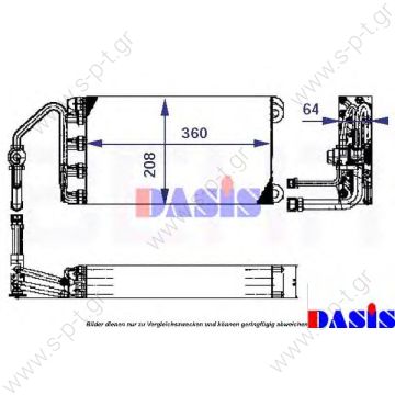 8FV351330011   BEHR-HELLA ΕΒΑΠΟΡΕΤΑ A/C    MAN SERIE 2&3&4 0320201133   81 61920 6027 202137500185 MAN 81619206027 M2000 / L2000 B-MAN F90, M90, F2000, M2000 - ISPARIVAC Sifra: 8FV 351 330-011 OE Broj: 81619206027 - 