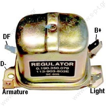 0190.350.068   F026T02204   BOCSH    ΑΥΤΟΜΑΤΟΣ  ΑΠΛΟΥ ΔΥΝΑΜΟΥ   14V 30A mechanical regulation !!! - 