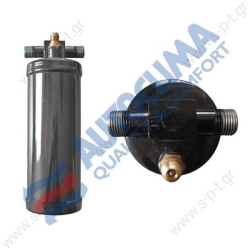 6065250200.2   ΞΗΡΑΝΤΗΡΑΣ A/C      CASE : 7778T1 VALTRA : 32814810     Standard Receiver Drier  Receiver-dryer filter Standard receiver-dryer filter    M x M with valve - 