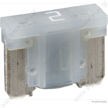 50295590 HERTH+BUSS ELPARTS  ΑΣΦΑΛΕΙΑ ΜΑΧΑΙΡΩΤΗ ΜΙΝΙ    2A  ΔΙΑΦΑΝΟ  - Fuse ΑΣΦΑΛΕΙΑ ΜΙΝΙ 2Α FORD 9L3T-14A094-HA - 