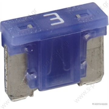 50295591 HERTH+BUSS ELPARTS   ΑΣΦΑΛΕΙΑ ΜΑΧΑΙΡΩΤΗ ΜΙΝΙ    3Α ΜΩΒ  - Fuse ΑΣΦΑΛΕΙΑ ΜΙΝΙ 3Α - 