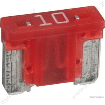 50295595 HERTH+BUSS ELPARTS  ΑΣΦΑΛΕΙΑ ΜΑΧΑΙΡΩΤΗ ΜΙΝΙ  10A ΚΟΚΚΙΝΗ  - Fuse ΑΣΦΑΛΕΙΑ ΜΙΝΙ 10Α FORD 9L3T-14A094-CA - 