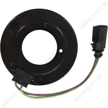 40460160  ΠΗΝΕΙΟ ΚΟΜΠΡΕΣΣΕΡ   96 X 64 X 45 X 32         SANDEN SD7H15  Coil 7H15 / 7H13 (2 threads) with diod 24v CC207 CLUTCH COIL SANDEN SD7H15 24V - 