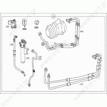 A0008305858  MERCEDES-BENZ     ΕΒΑΠΟΡΕΤΑ A/C  Mercedes-Benz / 656.074 - 1935.2435       mercedes mk sk 1987-96    MERCEDES-BENZ   A0008305858    MERCEDES 35  Exchanger Evaporator - 