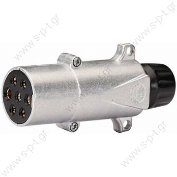 8JA003831001, HELLA    ΦΙΣ 7ΠΟΛΙΚΟ 24V 'N' METAΛΙΚΟ 8JA003831001 Plug 7-pole - 