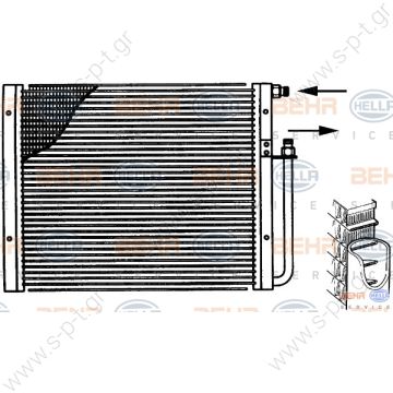 8FC 351 038-001  ΚΟΝΤΕΝΣΕΡ     ΓΕΝΙΚΗΣ ΕΦΑΡΜΟΓΗΣ   UNIVERSAL  Condenser, air conditioning   ΑΝΩ ΣΤΗΡΙΞΗ  - 