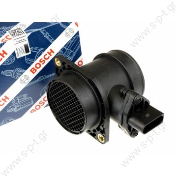 0280218063  BOSCH ΜΕΤΡΗΤΗΣ ΜΑΖΑΣ ΑΕΡΑ VAG  0280218063, BOSCH 0280218063 - ΜΕΤΡ.ΡΟΗΣ ΑΕΡΑ A3/A4 1.8T    Air Flow Mass metter Bosch 0280218063. - 