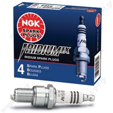 NGK IRIDIUM IX SPARK PLUGS HEAT 9 BKR9EIX  Μπουζί NGK Iridium Power BKR9EIX - 