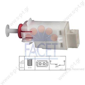 70485613   ΔΙΑΚΟΠΤΗΣ ΦΩΤΩΝ BMW   HERTH+BUSS ELPARTS - Brake Light Switch Βαλβίδα stop BMW 1378210 61 31 1 378 210 64121378210 GENERAL MOTORS 90458543 90492444 OPEL 01239427 01239431 12 39 427 12 39 431 90492444 - 