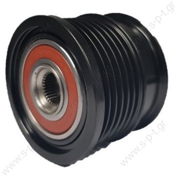 F00M991238   BOSCH  ΤΡΟΧΑΛΙΑ ΔΥΝΑΜΟ    BOSCH	F00M991238 CARGO	235865 IKA	353611   Ελεύθερη περιστροφή γεννήτριας  OEM: 12760888)   BOSCH	0124525097 OPEL	12799630 SAAB	93187415    Bosch Clutch Pulley Vauxhall / Opel / Saab OPEL, SAAB (12760888)         - 