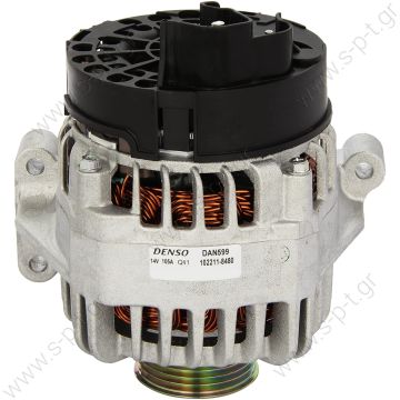 DAN599  DENSO 105A 14V FIAT 500, DOBLO, IDEA, PUNTO, GRAND PUNTO 1,4 ΒΕΝΖΙΝΗ   063377007010, MAGNETI MARELLI  ΔΥΝΑΜΟ 12V 105A FIAT PUNTO II MAGNETI MARELLI 63377007, MAN7007- ΔΥΝΑΜΟ  14V 105AFIAT PUNTO III 8V   FIAT IDEA	2003- 2003- PUNTO 1999- PUNTO  - 