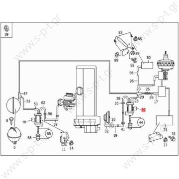 A 000 545.04.27   ΒΑΛΒΙΔΑ ΥΠΟ ΠΙΕΣΗΣ M/S TURBO VARIO-SPRINTER  Μετατροπέας πίεσης έλεγχος καυσαερίων CHRYSLER (05080371AA) MERCEDES-BENZ (0005450427) MERCEDES-BENZ (0005450527) MERCEDES-BENZ (000545527) MERCEDES-BENZ (A0005450427)  - 