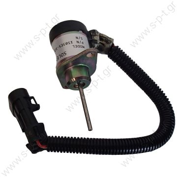 6691498 1503ES-12A5UC4S   HOLDWELL ΣΒΗΣΤΗΡΙ  ΗΛΕΚΤΡΙΚO  BOBCAT   Fuel Solenoid, New, Bobcat, 6691498, Denso, 052600-4151, Kubota, 16271-60012 - 