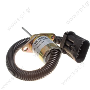 6691498 1503ES-12A5UC4S   HOLDWELL ΣΒΗΣΤΗΡΙ  ΗΛΕΚΤΡΙΚO  BOBCAT   Fuel Solenoid, New, Bobcat, 6691498, Denso, 052600-4151, Kubota, 16271-60012 - 