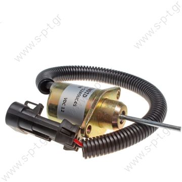 6691498 1503ES-12A5UC4S   HOLDWELL ΣΒΗΣΤΗΡΙ  ΗΛΕΚΤΡΙΚO  BOBCAT   Fuel Solenoid, New, Bobcat, 6691498, Denso, 052600-4151, Kubota, 16271-60012 - 