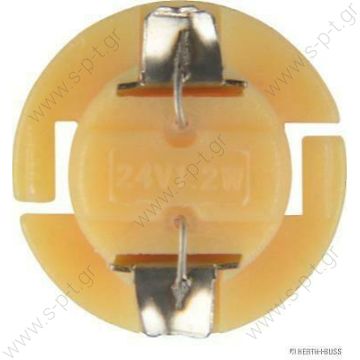 81259010110  17022   NARVA ΛΑΜΠΑ  ΤΑΜΠΛΟΥ   24V 1.2W ΜΕ ΝΤΟΥΙ     Light bulb for MAN Manufacturer DT  Ref.: 81259010110 , N1014007426  Packing 10 pieces Socket bulb Art. No. 2.27221 - 