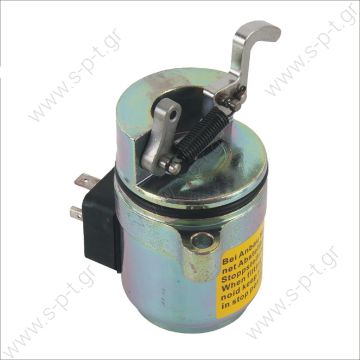 6886715  ΗΛΕΚΤΡΙΚΟ ΣΒΗΣΤΗΡΙ 12V DEUTZ BF4M1011F HOLWELL 12V  Engine Fuel Shut Off Solenoid Deutz Stop Solenoid 04272733    Deutz   Solenoid, Fuel Shut Off, BobCat Skid Steer A300 A220 S250 T200, 863 864 873, Replace 04272733, 6886715, Deutz, - 