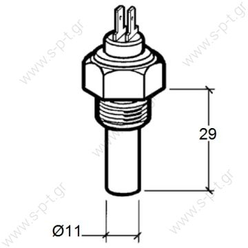 323-805-001-001N, VDO  ΒΑΛΒΙΔΑ ΘΕΡΜΟΚΡΑΣΙΑΣ MERCEDES MAN SCANIA  VDO ΒΑΛΒΙΔΑ ΘΕΡΜΟΚΡΑΣΙΑΣ ΨΥΚΤΙΚΟΥ 120 C    50613441000 , A0025427517 , 04816993 , 0248178 , 195754  VDO 50613441000 , A0025427517 , 04816993 , 0248178 , 195754 - 