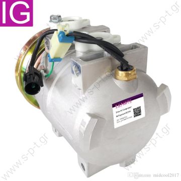 11N6-90040    ΚΟΜΠΡΕΣΣΕΡ SELTEC VALEO NEW ZEXEL OEM AC  24V ZEXEL DKV-14C DKV14C AC COMPRESSOR FOR HITACHI HYUNDAI HCC HYUNDAI EXCAVATOR 11N690040 11N6-90040 11N892040 50000674001 - 