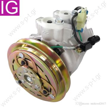 11N6-90040    ΚΟΜΠΡΕΣΣΕΡ SELTEC VALEO NEW ZEXEL OEM AC  24V ZEXEL DKV-14C DKV14C AC COMPRESSOR FOR HITACHI HYUNDAI HCC HYUNDAI EXCAVATOR 11N690040 11N6-90040 11N892040 50000674001 - 