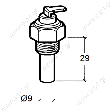 323-801-004-039D ΒΑΛΒΙΔΑ  ΘΕΡΜΟΚΡΑΣΙΑΣ    VDO  150°C - M14x1.5 - 1   A2C1754930001  +50°C to +150°C   M14 x 1.5     - 