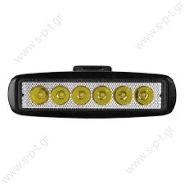 29998 LED ΠΡΟΒΟΛΕΑΣ    18W 10-30V 2520lm 30° Αδιάβροχη IP65 Ψυχρό Λευκό 6000k - 