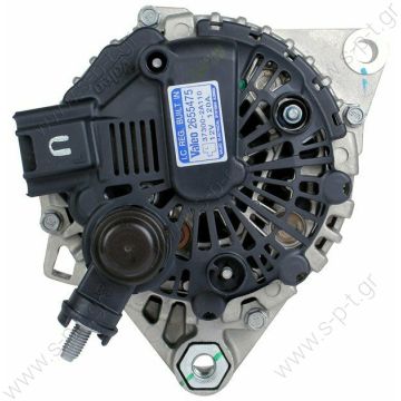 TG12C033    ΔΥΝΑΜΟ KIA CEED/HYUNDAI i30 1600cc. CRDI 120Ampere (ΚΩΔ. VALEO 37300-2A110)     49500 VALEO NEW Alternator HY HYUNDAI i30 1.6 CRDi 120A 56PVF5 [ - 