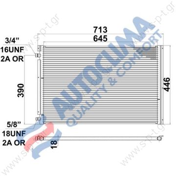 30311479  AUTOCLIMA  ΚΟΝΤΕΣΕΡ   ΓΕΝΙΚΗΣ ΕΦΑΡΜΟΓΗΣ  713/645  Χ 446  Χ 2  - 