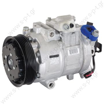 DCP27001  DENSO ΚΟΜΠΡΕΣΕΡ A/C VAG  6Q0820803H ΣΥΜΠΙΕΣΤΗΣ ΚΛΙΜΑΤΙΣΜΟΥ IBIZA,POLO  DENSO  WITH 6SEU12C 2003 ON   447190-4360 Compressor A / C Denso 6SEU12C; 115 mm; PV6; 12V; H / V45 °; Seat Cordoba; Ibiza; Skoda Fabia, VW Bora; Lupo; Polo; DCP27001   - 