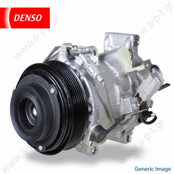 40440161 DCP05022 ΚΟΜΠΡΕΣΕΡ A/C MINI COOPER R50/R53    Mini one D (R50-R53)  64526922397  / 64536922397  447180-4760 Compressor A / C Denso 5SA09C; 120 mm; PV7; 12V; H; BMW Mini One; DCP05022   Denso 5SA09C; 120 mm; PV7; 12V; H; BMW Mini Cooper - 