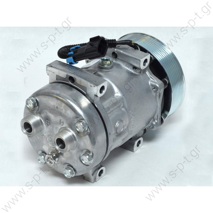 4885 SANDEN  ΚΟΜΠΡΕΣΣΕΡ    SD7H15 119PV8   12V COMPRESSOR, SANDEN SD7H15 FREIGHTLINER STERLING, 12V 119MM 8PV HORIZ TUBE-O, DIRECT MOUNT    SANDEN YU-9091 for UNIVERSAL ΣΥΜΠΙΕΣΤΗΣ SANDEN  R134a SD7H15      Sanden 4885 4817 4885 4482  