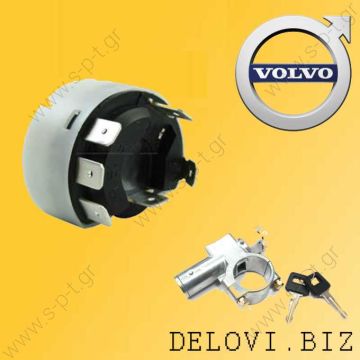 2.23002   DT SPARE PARTS    ΕΠΑΦΗ ΔΙΑΚΟΠΤΗ ΜΙΖΑΣ   VOLVO  F12 1578121     2.23002 DT Διακόπτης (ΚΩΔΙΚΟΙ OEM: 1 578 121)  VOLVO 1 578 121 Ignition Switch  24 V, 6 poles - 