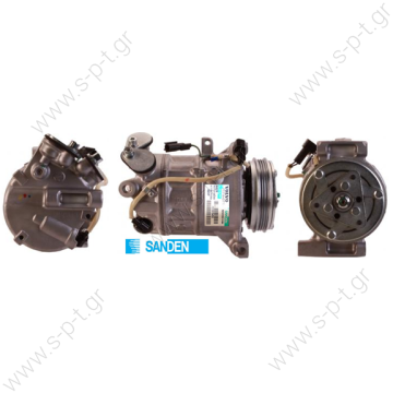 PXC16-1681 SANDEN-AC COMPRESSOR   OEM CODE (Manufacturer references)  VOLVO : 36001462, 31497536, 31332386, 36011355, 31315453 - 