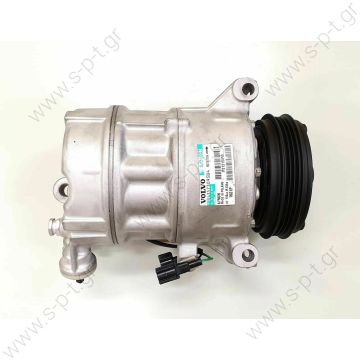 PXC16-1681 SANDEN-AC COMPRESSOR   OEM CODE (Manufacturer references)  VOLVO : 36001462, 31497536, 31332386, 36011355, 31315453 - 