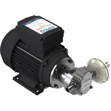 1640611C   MARCO  ΑΝΤΛΙΑ  UP6/AC 220V 50 Hz Gear pump  PTFE 7.4 gpm 4 Bar max pressure 28 Lpm max flow 230 Volt DC, 2.5 Amp fuse Nickel plated brass body Helicoidal bronze gears Viton seals, BUNA O rings 60°C - 